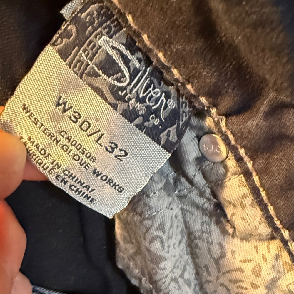 Silver Suki Jeans Dark Blue Boot Cut Denim - Picture 6 of 16
